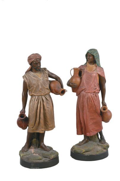 Joseph LEGULUCHE (1849- ?)
Porteur et porteuse...