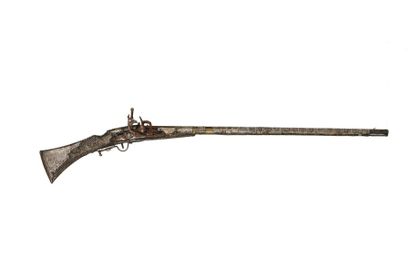 Fusil, mukhala, à platine à silex
Les bois...