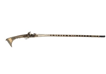 Fusil, mukhala, à platine à silex
Les bois...