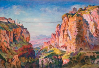 José ORTEGA (1921-1991)
Constantine Huile...