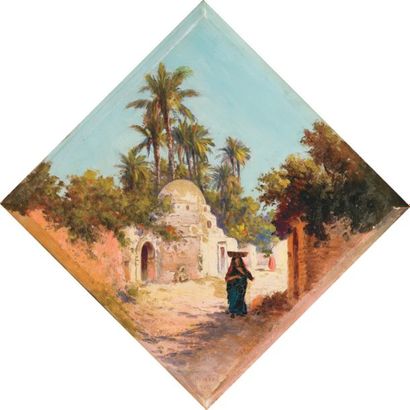 Alexis Auguste DELAHOGUE (1867-1953)
« Vieux...