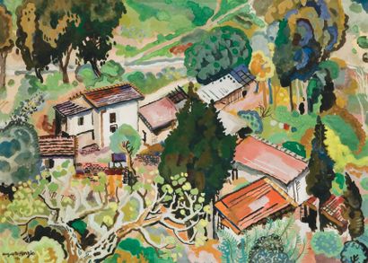 Auguste HARZIC (XXème siècle)
Paysage du...
