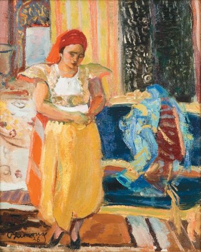 Roger LIMOUSE (1894-1990)
Mauresque au caftan...