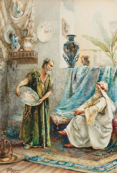 FOGGI (XIXème siècle)
Le marchand d'antiquités...