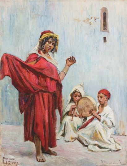 Jean- Désiré BASCOULES (1886-1976)
La danse...
