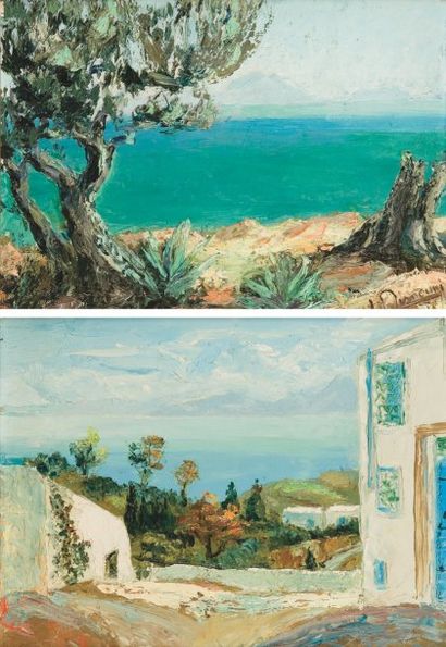 MIMOUNI (XXème siècle)
Vue de Sidi Bou Said...