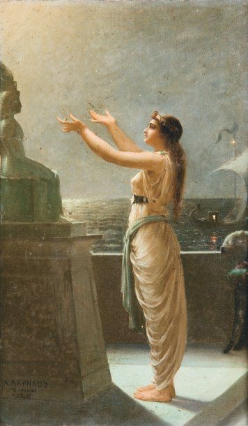 Auguste RAYNAUD (1855- ?)
Salammbô. Huile...