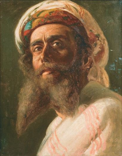 Theodor PIXIS (1831-1907)
L'homme barbu....