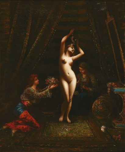 Frédéric BORGELLA (1833-1901)
La danseuse...
