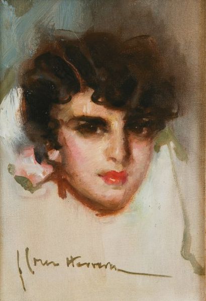 José CRUZ HERRERA (1890-1972)
Jeune femme....