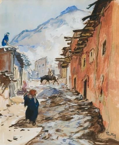 Henri PONTOY (1888-1968)
Premières neiges...