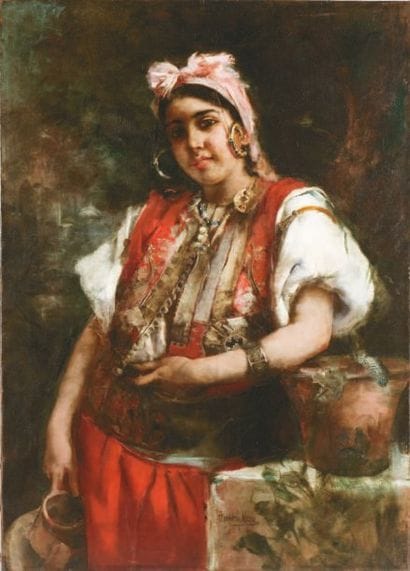 Humphrey MOORE (1844-1926)
La belle marocaine...