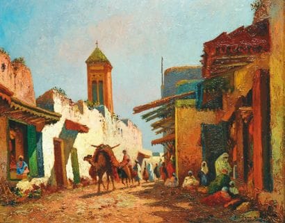 Léon Jean GIORDANO DI PALMA (1886 - 19..)
«Rue...