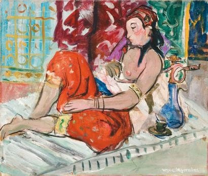 Roger BEZOMBES (1913-1994)
Odalisque, 1937...