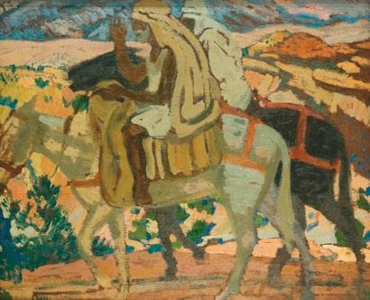 Marius de BUZON (1879-1958)
Le retour du...