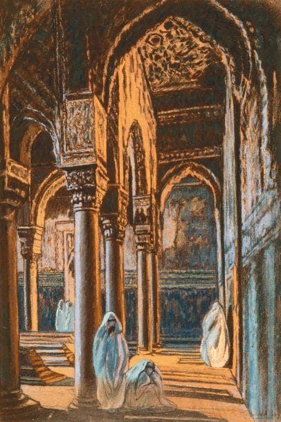 Mathilde ARBEY (1890-1966)
«Les tombeaux...