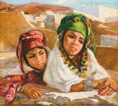 Marguerite TEDESCHI (1879-1970)
Fillettes...
