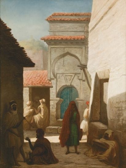 Charles VALFORT (1808- ?)
Une vieille rue...