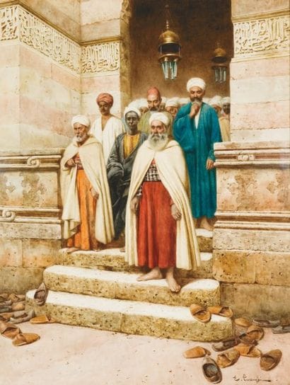 Enrico TARENGHI (1848-1938)
La sortie de...