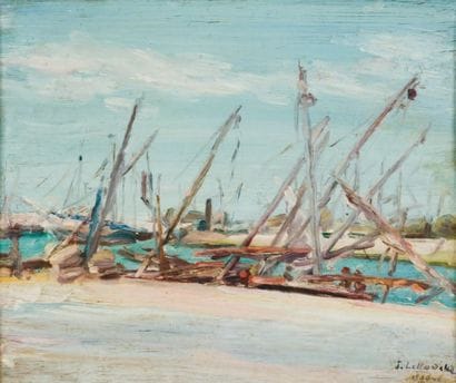 Jules LELLOUCHE (1903-1963)
« Le port de...