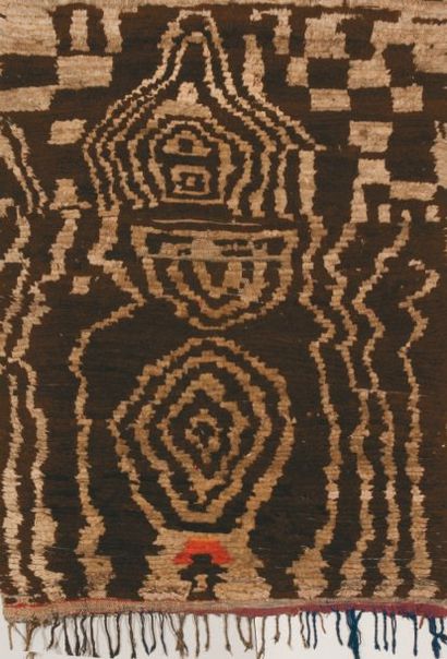 Un Tapis de la vallée de l'Ourika, Maroc....