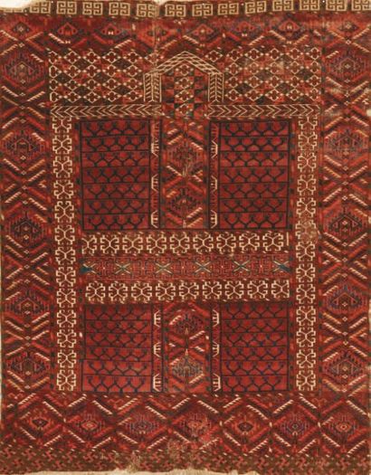 Tapis Engsi-Tekké (Hatchlou Boukhara), Turkmène...