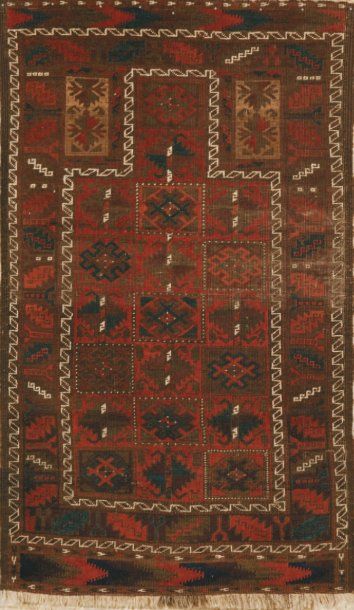 Tapis de nomade Beloutch, Iran Est de la...