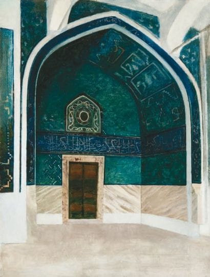 Albert AUBLET (1851-1938)
Intérieur du Palais...