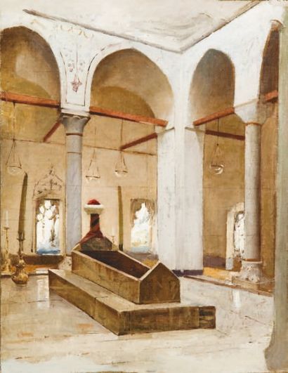 Albert AUBLET (1851-1938)
Tombeau de Brousse...