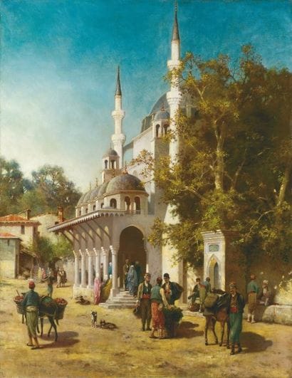 Fabius BREST (1823-1900)
Entrée de la Mosquée,...