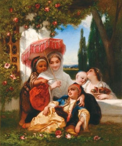 Louis DEVEDEUX (1820-1874)
La princesse et...