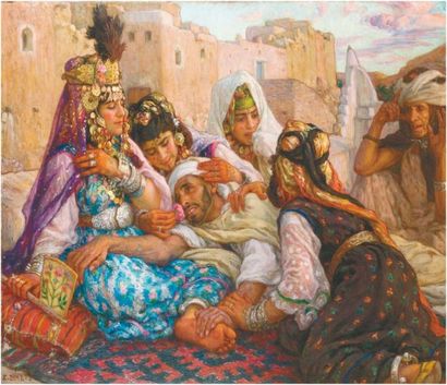 Étienne DINET (1861-1929)
» Martyr d'amour...