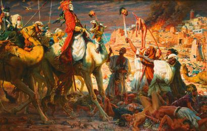 Étienne DINET (1861-1929)
« La vengeance...