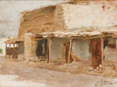 Étienne DINET (1861-1929)
Echoppe à Bou sâada...