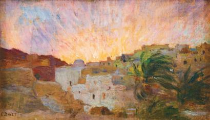 Étienne DINET (1861-1929)
Bou Saâda, coucher...