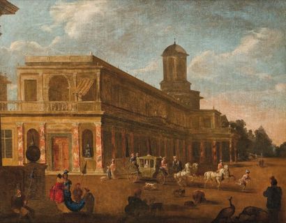 Attribué à Jacob Fernand SAEYS (1658-1725/26)
Cour...