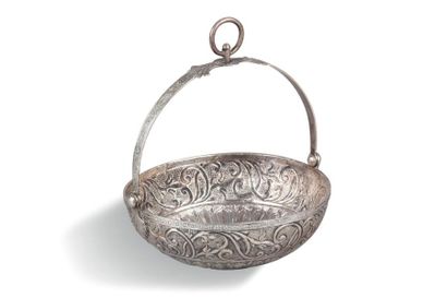 Seau de hamam, en argent Empire ottoman,...