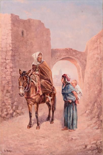 Gaspard DE TOURSKY (? - 1925) Cavalier et...