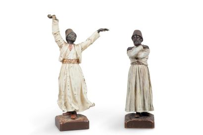 Franz Bergman (1838-1894) (D’après) Deux...