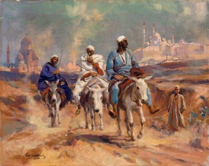 Karoly CZERNA (1867-1944) Citadelle du Caire...