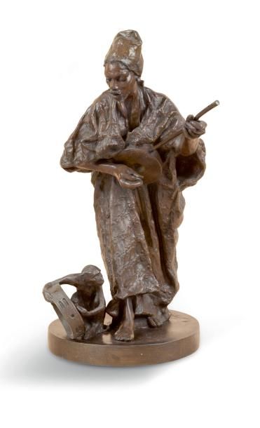 Arthur STRASSER (1854-1927) (D’après) Joueur...