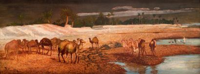Daniel CORTES (1873 - 1919) La traversée...