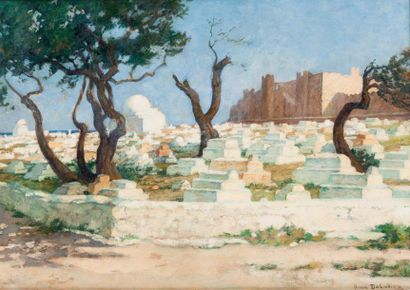 Henri DABADIE (1867-1949) Ciemtière de Monastir...