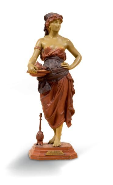 Emile PINEDO (1840-1916) (D’après) L’esclave...