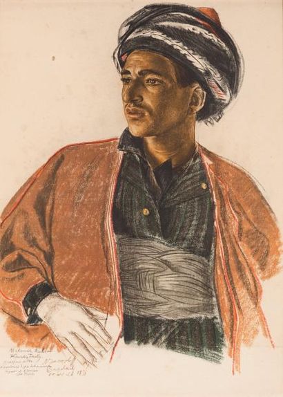 Alexander IACOVLEFF (1887-1938) Portrait...