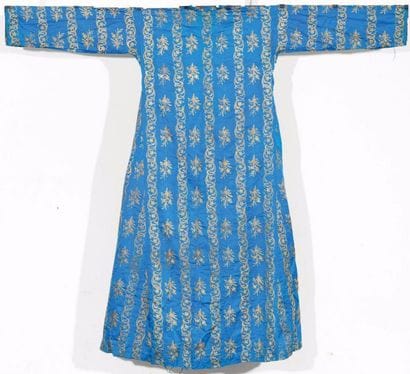 Une robe de soie Ottomane An XVIIIth century...