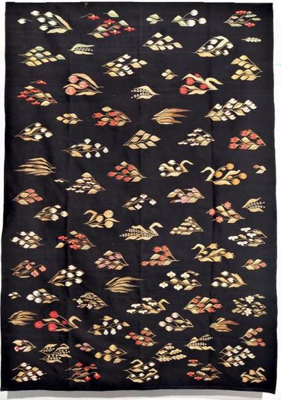 Tapis tissé dit de Bessarabie, Roumanie A...