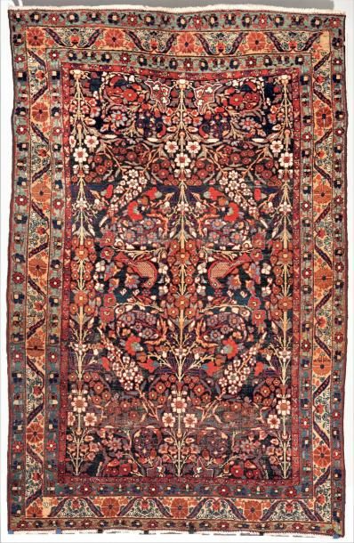 Tapis de l’Iran, Kirman ou Semnam. A Kerman...