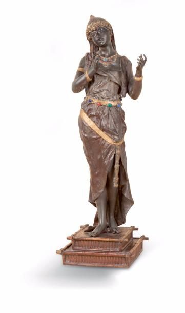 Ecole Orientaliste XXème siècle Danseuse...