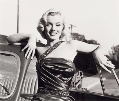 Franck WORTH (1923-2000) Marylin leaning...